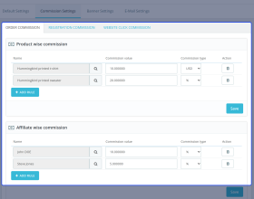 Prestashop Affiliate Program