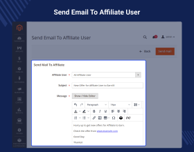 Magento 2 Affiliate Extension