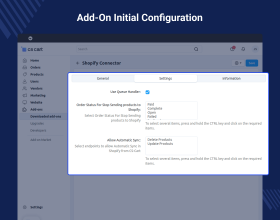 CS-Cart Shopify Connector