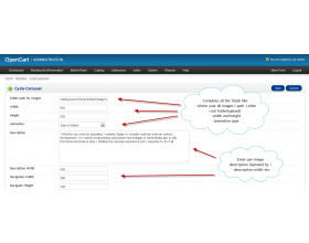 Opencart Cycle Carousel