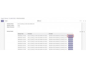 Odoo Saas Kit Backup