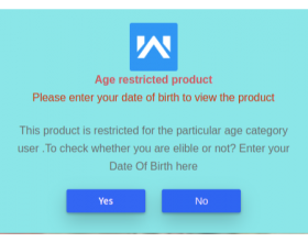 Age Verification System for WooCommerce