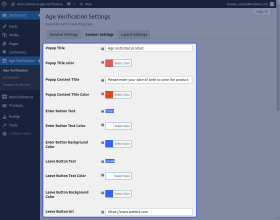 Age Verification System for WooCommerce