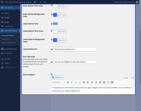 Age Verification System for WooCommerce