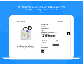 Product Auction For Wix