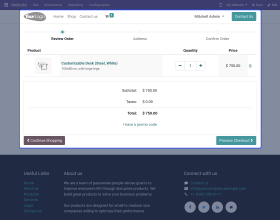 Odoo Website Wallee Payment Acquirer