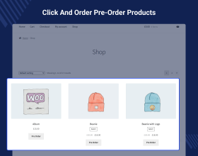 Pre Order for Wordpress WooCommerce