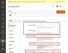 Salesforce Marketing Cloud Connector for Magento 2