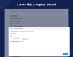 OpenCart Checkout Custom Fields