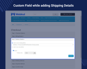 OpenCart Checkout Custom Fields