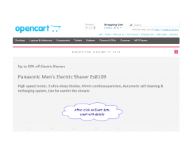 Opencart Event Manager