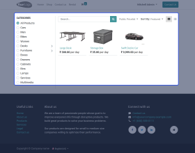 Odoo Website Rental Sale