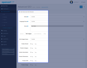 Opencart SEO Extension