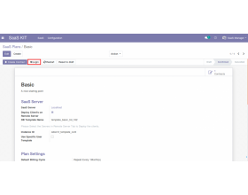 Odoo SaaS Custom Plans