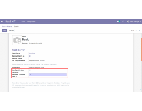 Odoo SaaS Custom Plans