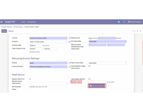 Odoo SaaS Custom Plans