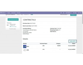 Odoo SaaS Custom Plans