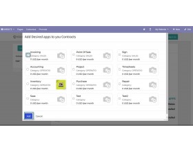 Odoo SaaS Custom Plans
