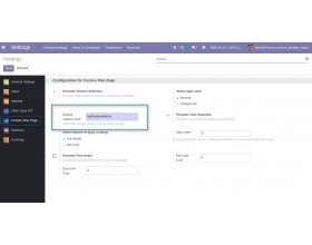 Odoo SaaS Custom Plans