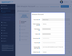 Opencart Amazon Connector