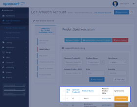 Opencart Amazon Connector