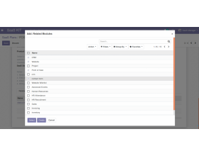 Odoo SaaS Custom Plans