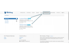 Odoo Multi Website Event Extension