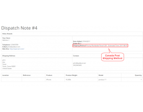 Opencart Canada Post Shipping