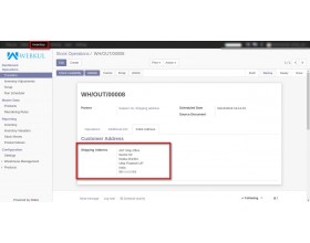 Odoo Keep Initial Address For Delivery
