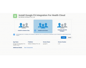 Google Fit Salesforce Health Cloud Integration