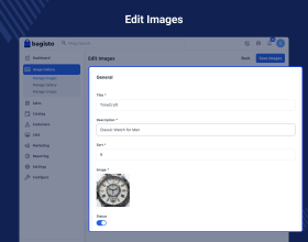 Laravel eCommerce Image Gallery