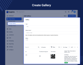 Laravel eCommerce Image Gallery