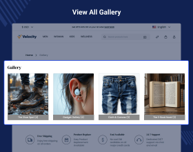 Laravel eCommerce Image Gallery