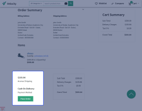 Laravel eCommerce Marketplace Aramex Shipping