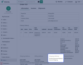 Laravel eCommerce Marketplace Aramex Shipping
