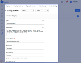 Laravel eCommerce Marketplace Aramex Shipping
