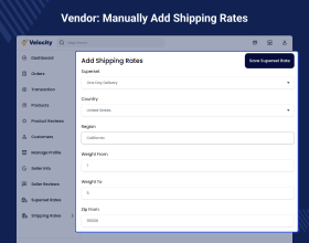 Laravel eCommerce Multi Tenant Marketplace Table Rate Shipping