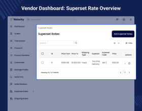 Laravel eCommerce Multi Tenant Marketplace Table Rate Shipping