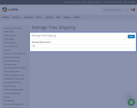 Magento 2 Free Shipping Marketplace Add-on