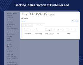 Magento 2 Marketplace Order Tracker