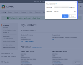 Google Chrome Smart Auto Login for Magento 2