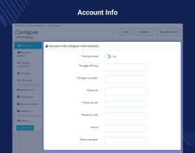 Prestashop UPS Shipping