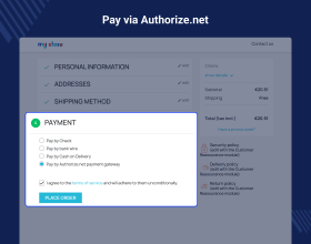 PrestaShop Authorize.net Payment Gateway