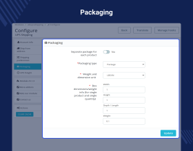 Prestashop UPS Shipping