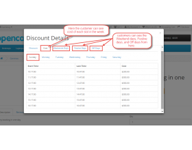 Opencart Marketplace Advanced Booking Reservation Discount