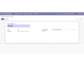 Odoo POS Geidea Payment Terminal Integration