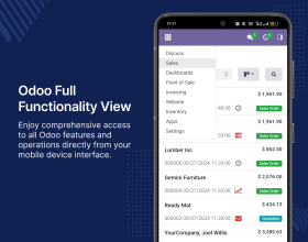 Odoo Mobile App (Wrapper)