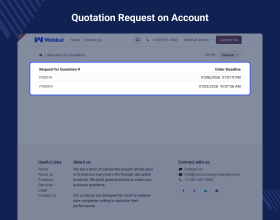 Odoo Portal Purchase Signature