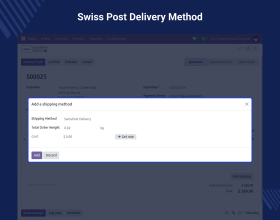 Odoo Swiss Post Delivery Carrier
