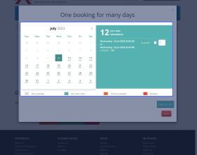 Opencart Booking Reservation System
